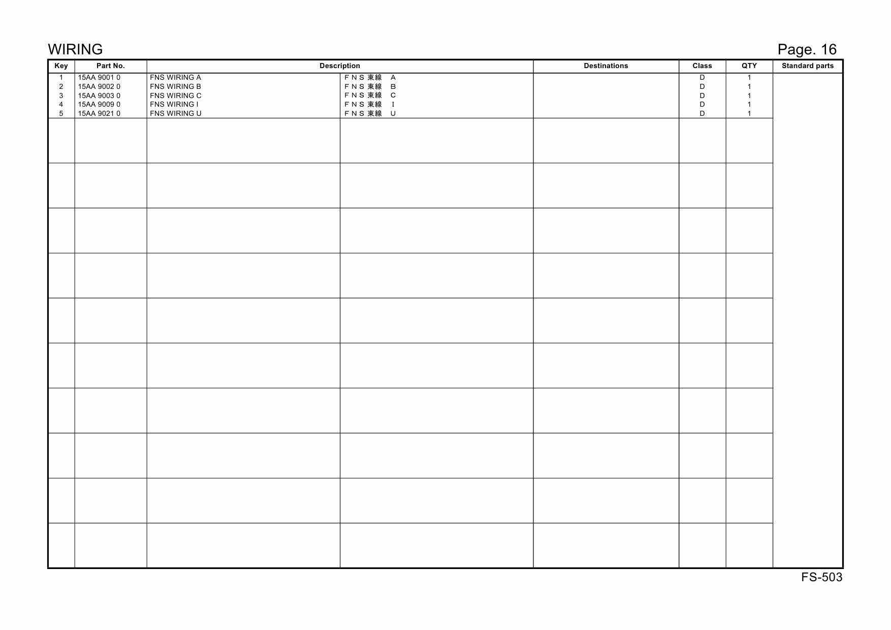 Konica-Minolta Options FS-503 15AA Parts Manual-6